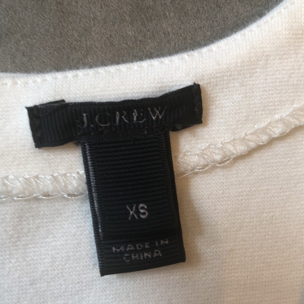 J. Crew Sleeveless Off White Top - Picture 2 of 8